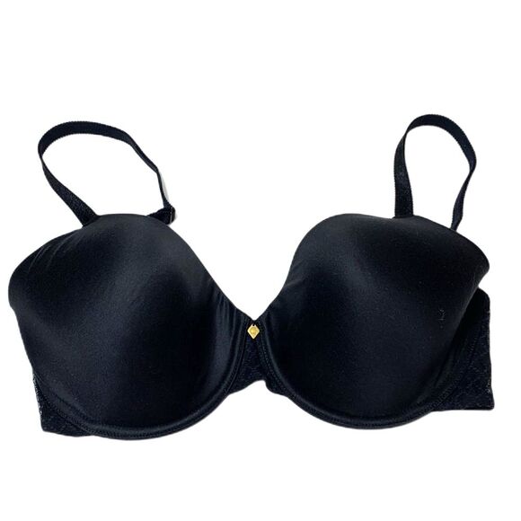 Chantelle Norah Black Chic Comfort Flex Underwire T-Shirt Bra Size 30G (DDDD) - Picture 3 of 10